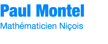 Paul Montel Mathématicien Niçois